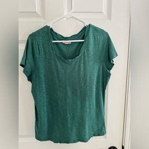 KNOX ROSE Teal/Jade Top